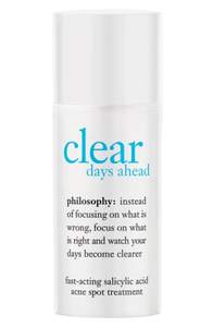 philosophy clear days ahead fast-acting acne spot treatment