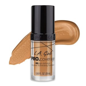 L.A. Girl HD Pro.Coverage Illuminating Foundation - GLM645 Nude Beige