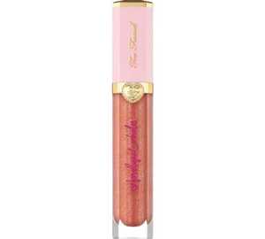 Too Faced Rich & Dazzling High-Shine Sparkle Lip Gloss - Social Butterfly