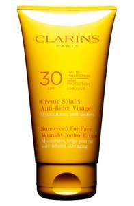 Clarins Sunscreen For Face Wrinkle Control Cream SPF 30