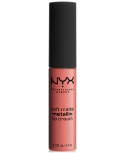 NYX Soft Matte Metallic Lip Cream - Cannes