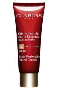 Clarins Super Restorative Tinted Cream SPF 20  One  oz - 02 Sand