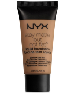 NYX Stay Matte But Not Flat Liquid Foundation - SMF12 - Tawny