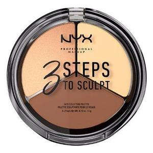 NYX 3 Steps To Sculpt Face Sculpting Palette