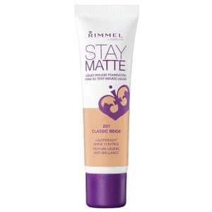 Rimmel Stay Matte Liquid Mousse Foundation - 201 Classic Beige