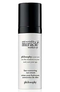philosophy anti-wrinkle miracle worker eye + line correcting eye cream