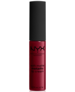 NYX Soft Matte Metallic Lip Cream - Madrid