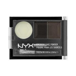 NYX Eyebrow Cake Powder - Black / Gray