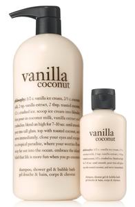 philosophy vanilla coconut shower gel duo