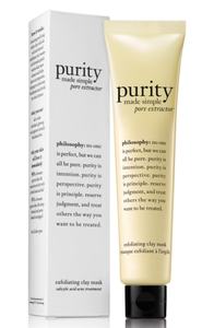 philosophy purity made simple pore extractor face mask