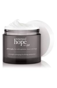 philosophy renewed hope in a jar overnight recharging & refining moisturizer