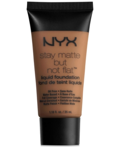 NYX Stay Matte But Not Flat Liquid Foundation - SMF18PT7 - Deep Rich